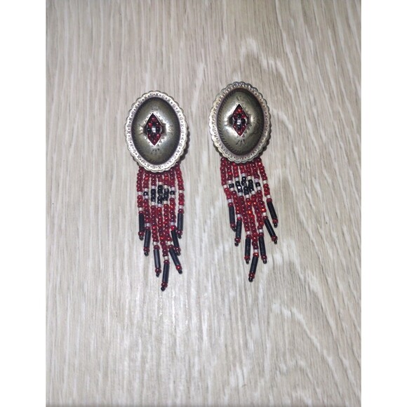 Handmade Jewelry - Handcrafted Native American-Style Earrings
